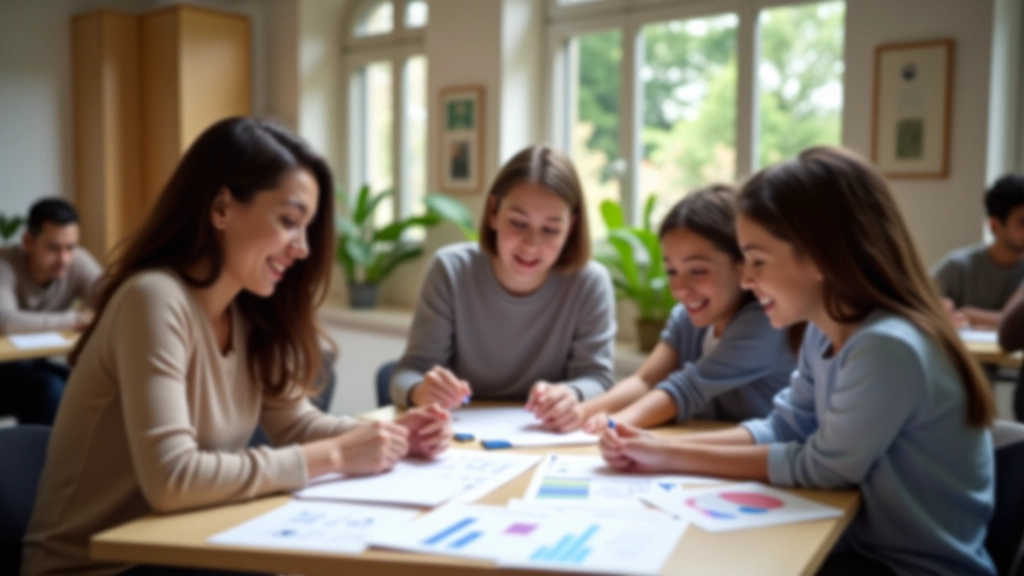 Atelier communautaire Finances Familiales SARL avec familles apprenant ensemble